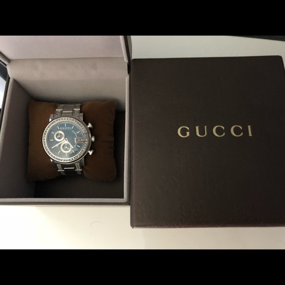 Gucci watch real Diamonds - Picture 5 of 5